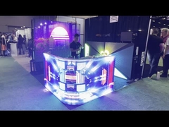 Écran LED transparent en verre haute luminosité intérieur Lionled P2.6-5.2 pour une solution publicitaire efficace