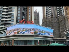 Affichage de panneaux d'affichage LED transparents pour la publicité extérieure